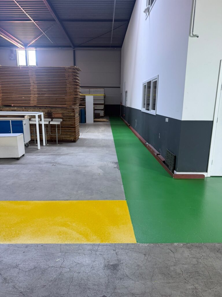 Epoxy rolcoating vloer